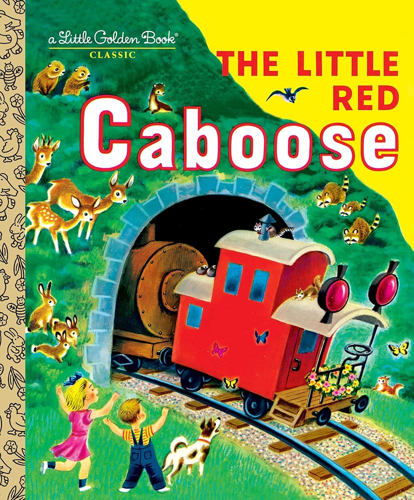 The Little Red Caboose (Little Golden Book) cover image