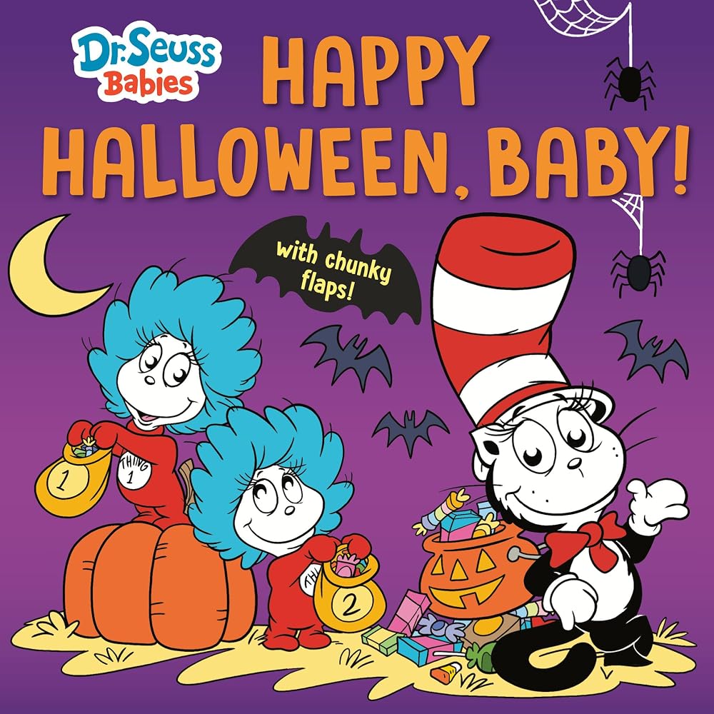 Happy Halloween, Baby! with Dr. Seuss Babies: An Interactive Lift-the-Flap Book (Dr. Seuss Babies Board Books) cover image