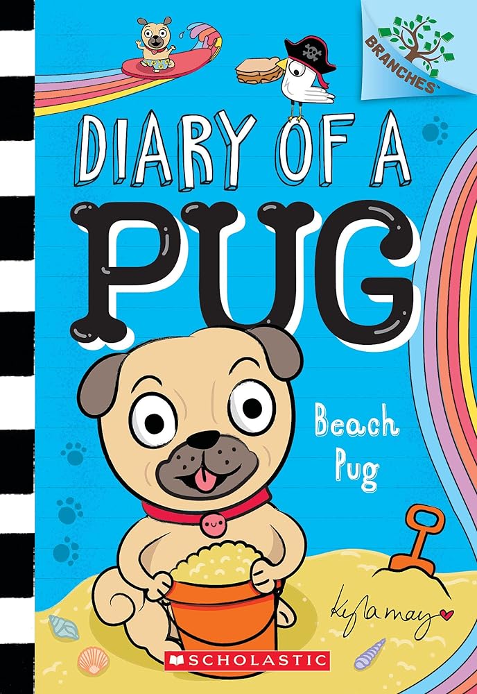 Beach Pug: A Branches Book (Diary of a Pug #10) cover image