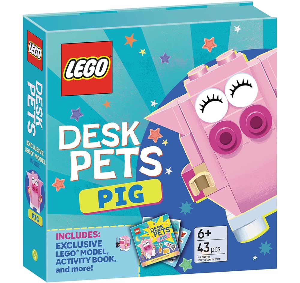 LEGO® Books. Desk Pets: Pig cover image