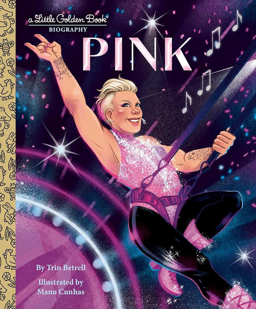 Pink: A Little Golden Book Biography cover image