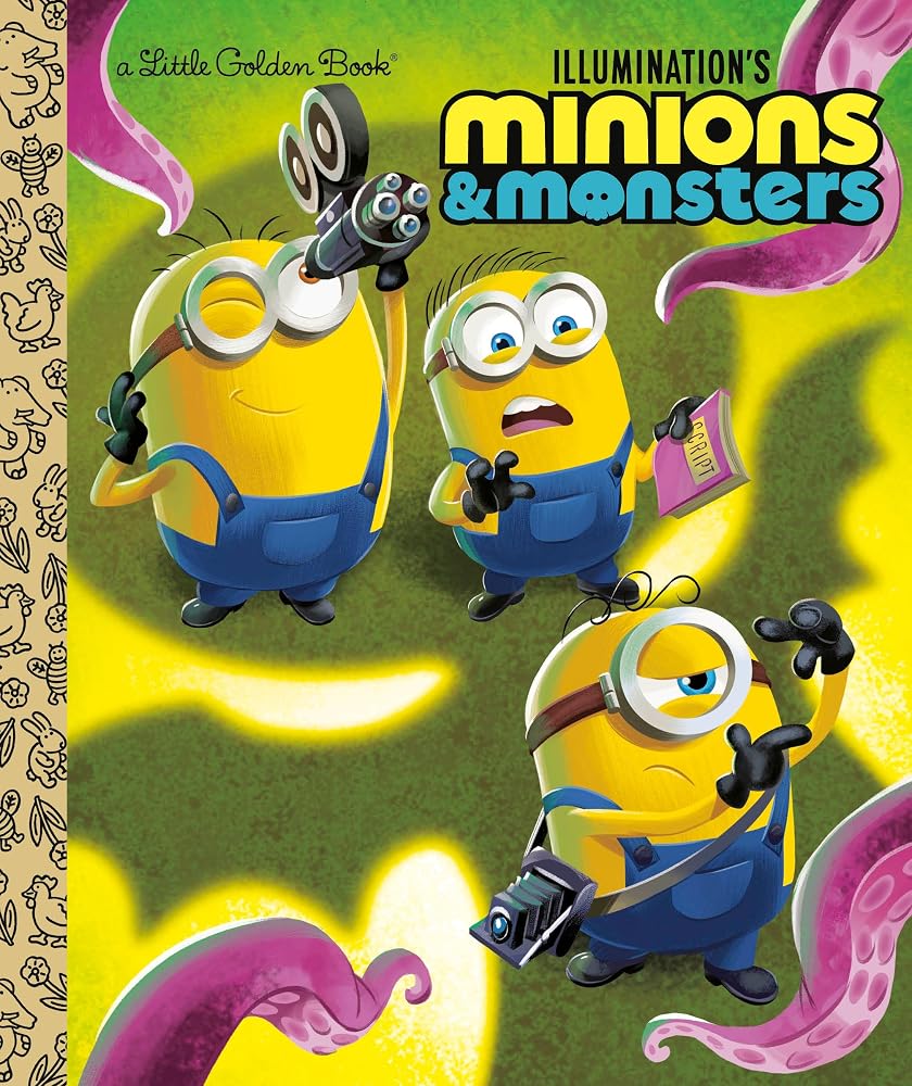 Illumination's Minions & Monsters Little Golden Book cover image