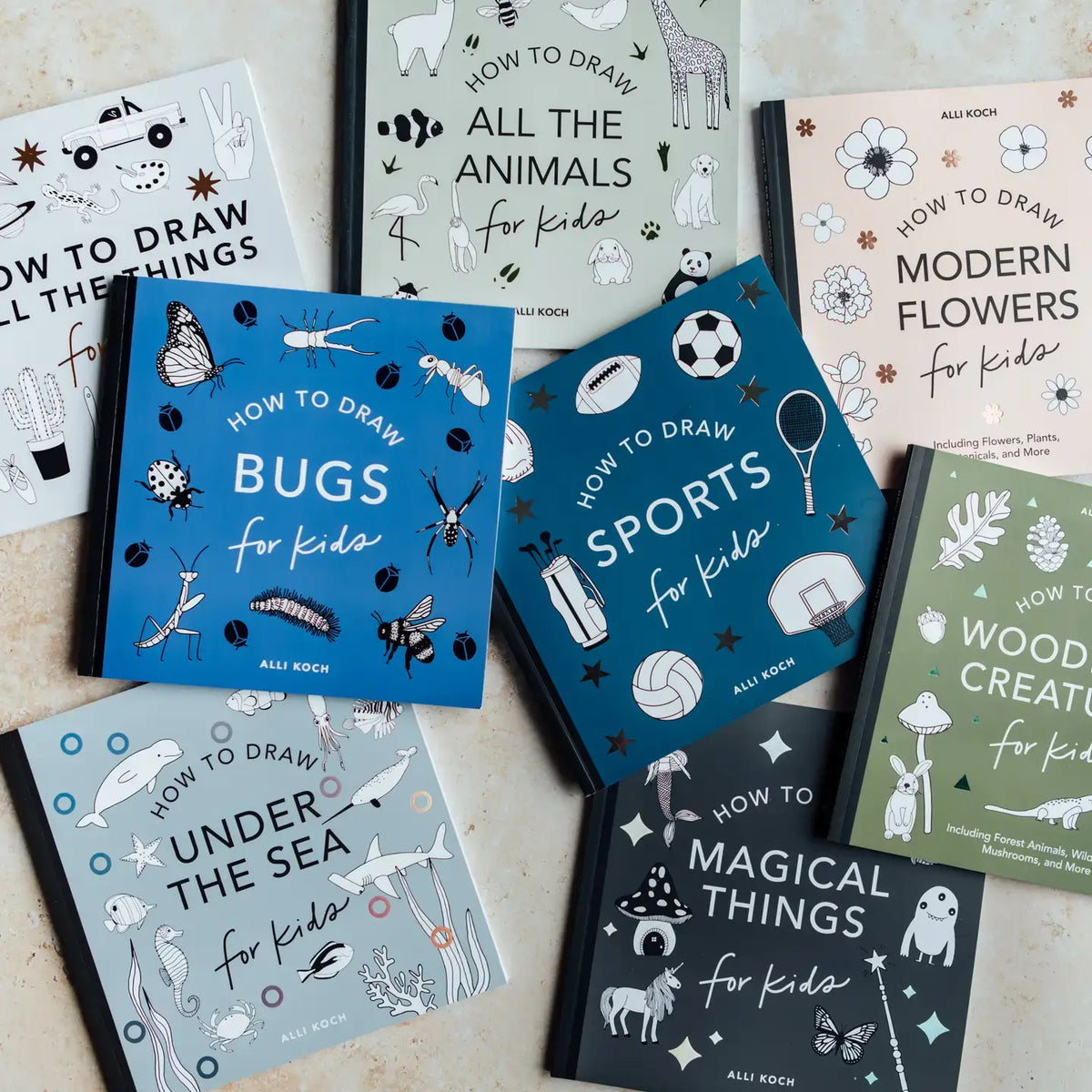 All The Animals: How to Draw Travel Size for Kids