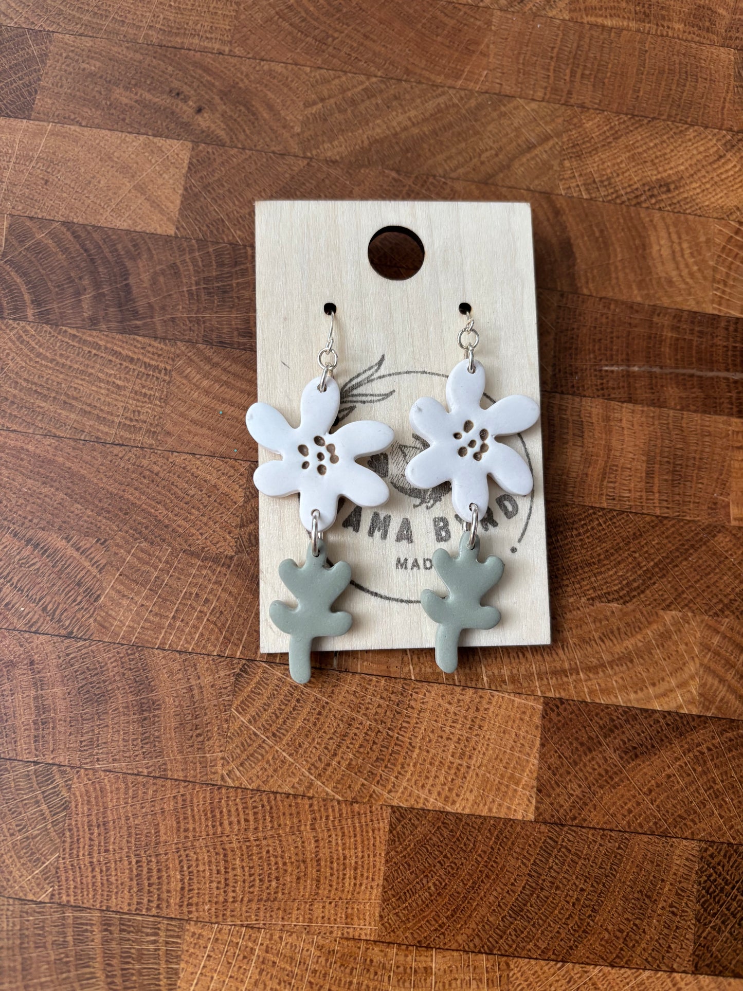Floral Stem earrings
