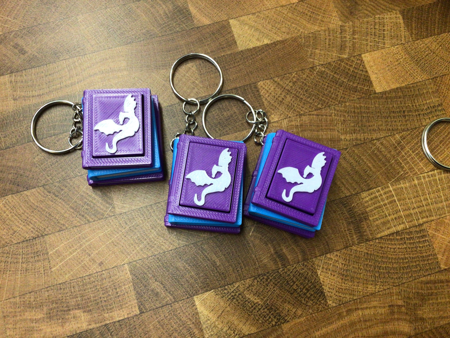 Book Fidget Keychain