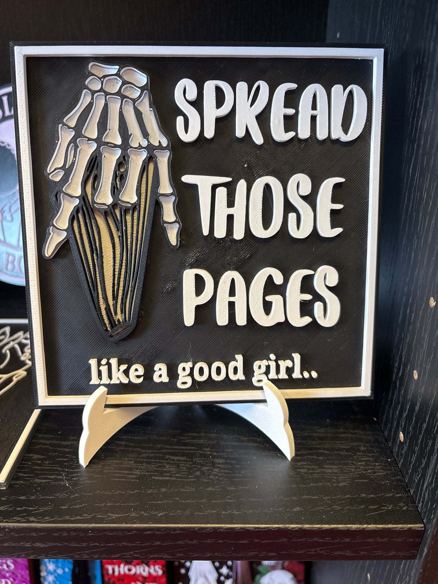 Spread Those Pages sign