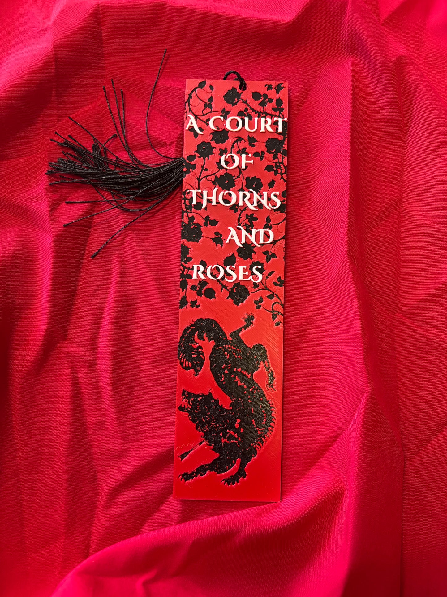 A Court of Thorns and Roses bookmark