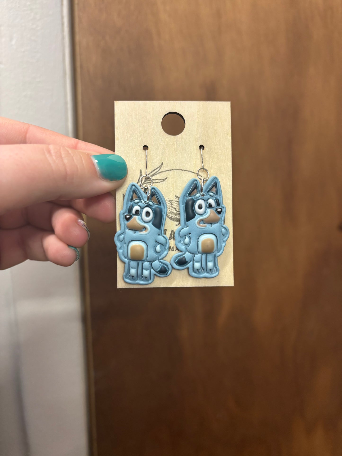 Bluey earrings