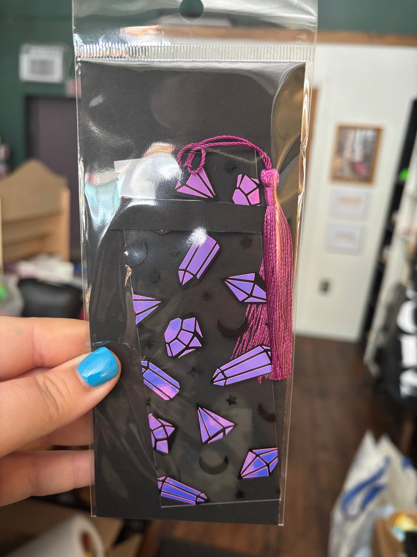 Crystals bookmark