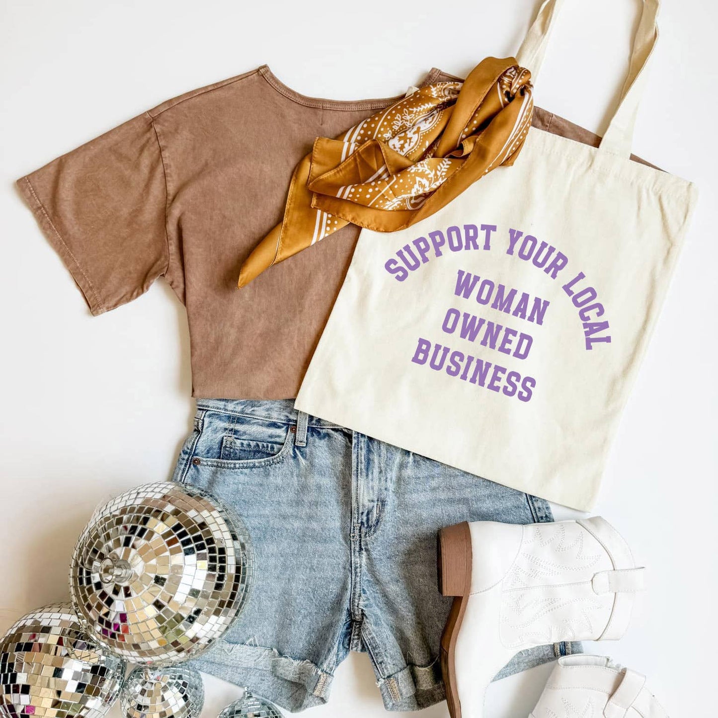 Support Your Local Woman Owned Business Tote