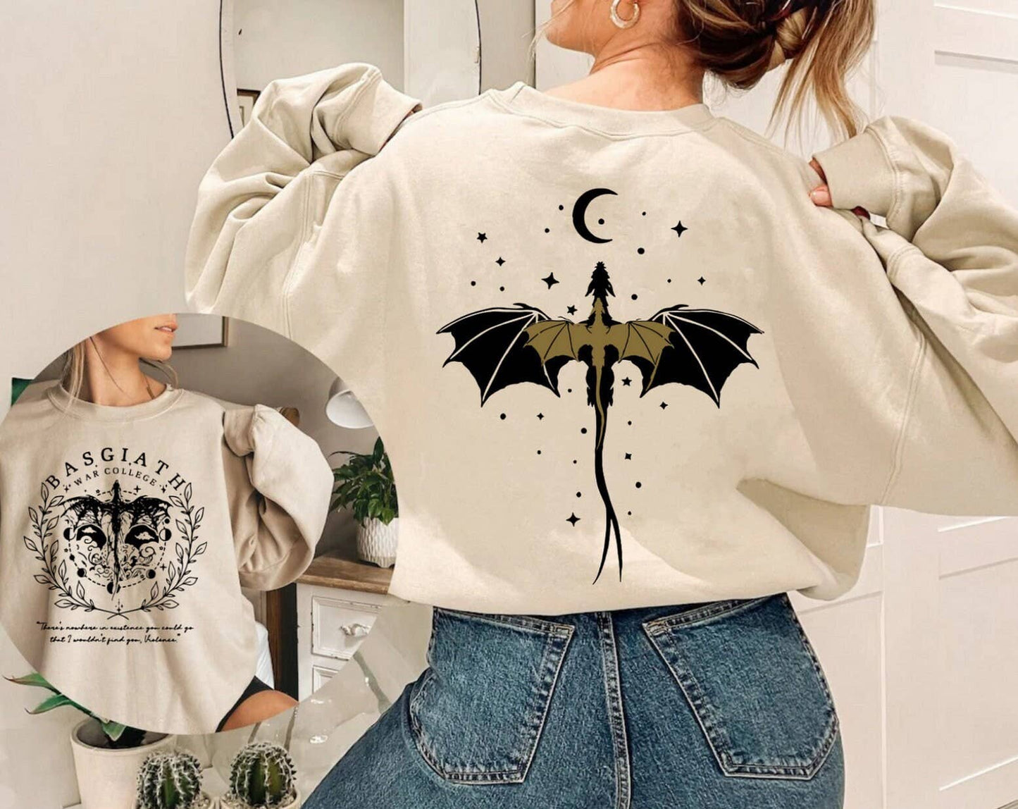 Basgiath War College Sweatshirt Fourth Wing Riders