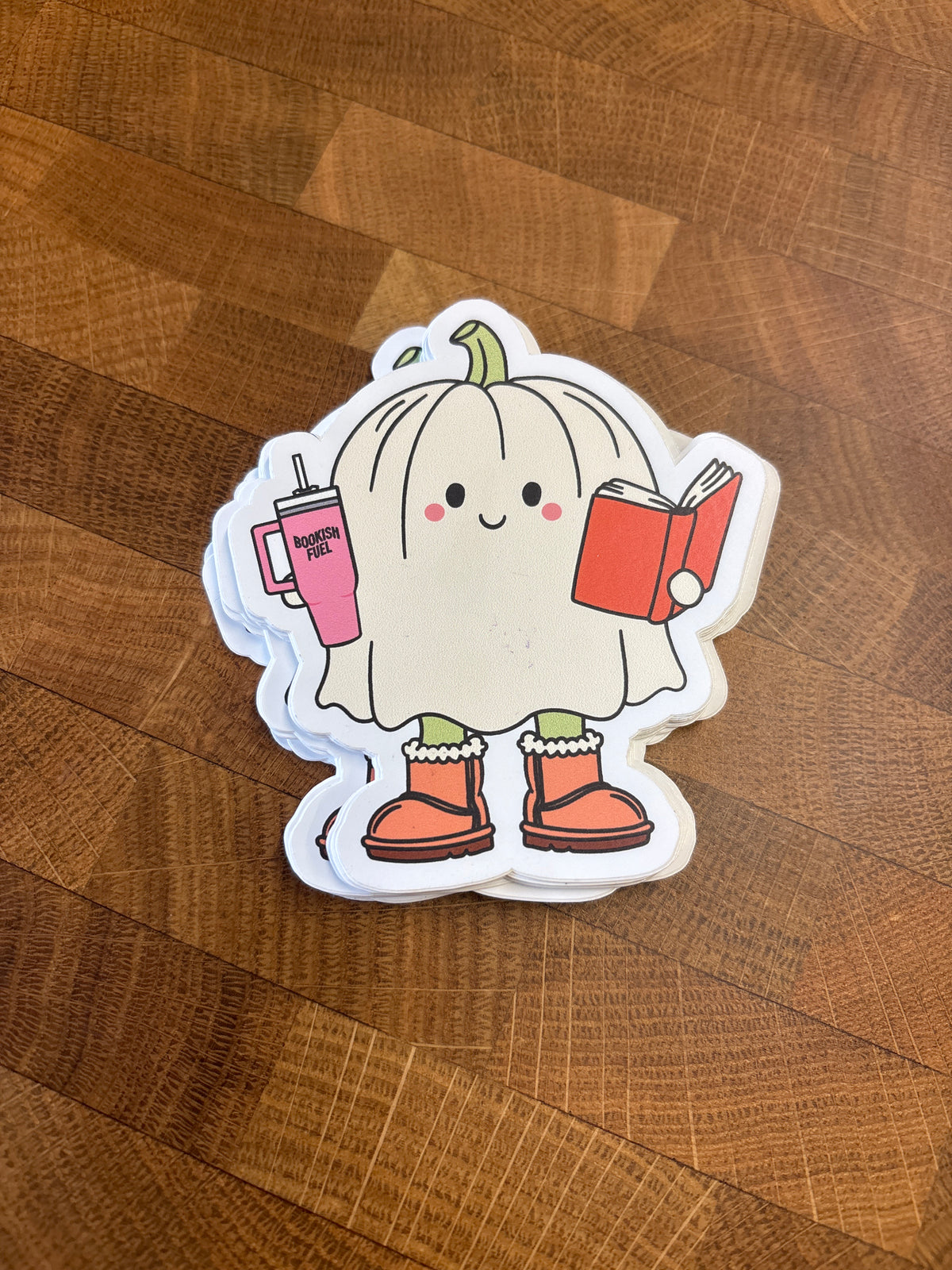 Spooky Ghost Bookish Vinyl Sticker Bundle