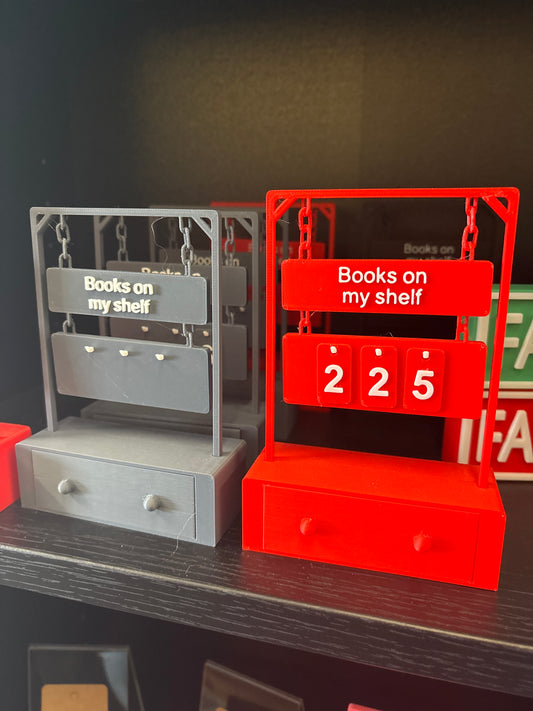 Books On My Shelf Counter