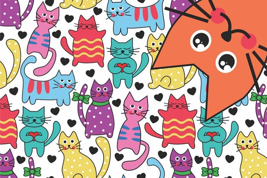 Cats Mini Jigsaw Puzzles - Great impulse buy for office gift