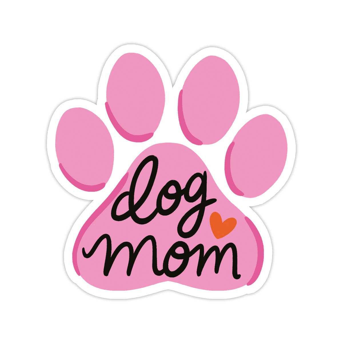 Dog Mom Vinyl Sticker