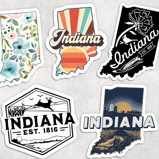 Indiana Stickers