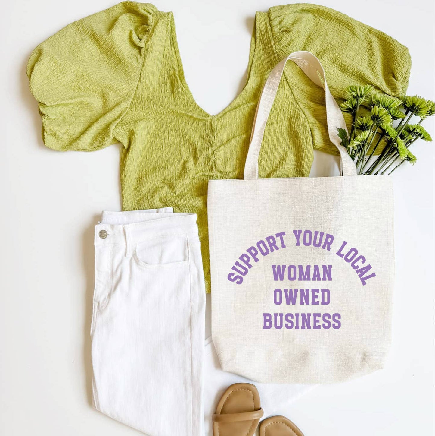 Support Your Local Woman Owned Business Tote