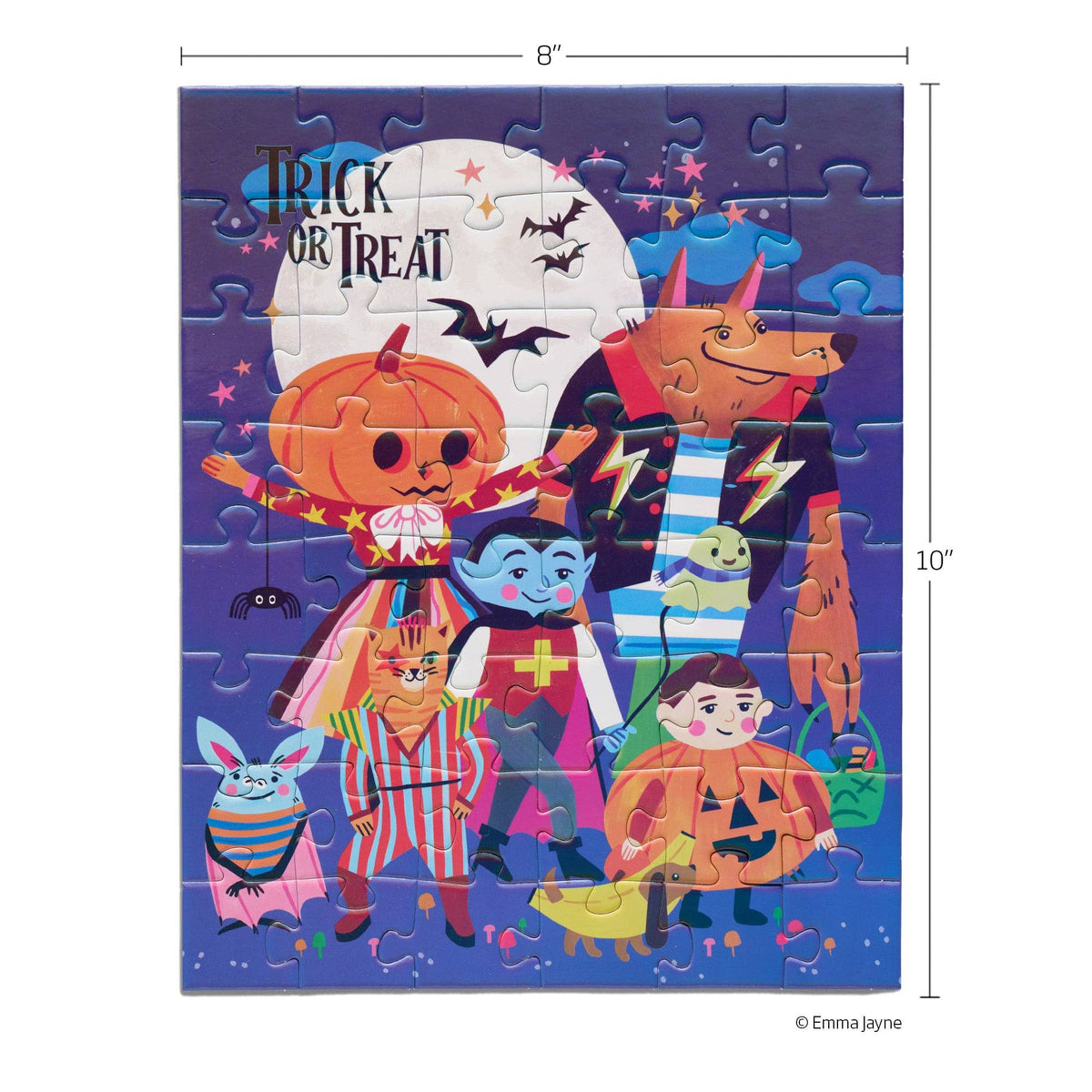 Trick Or Treat 48 Piece Kids Halloween Puzzle Snax