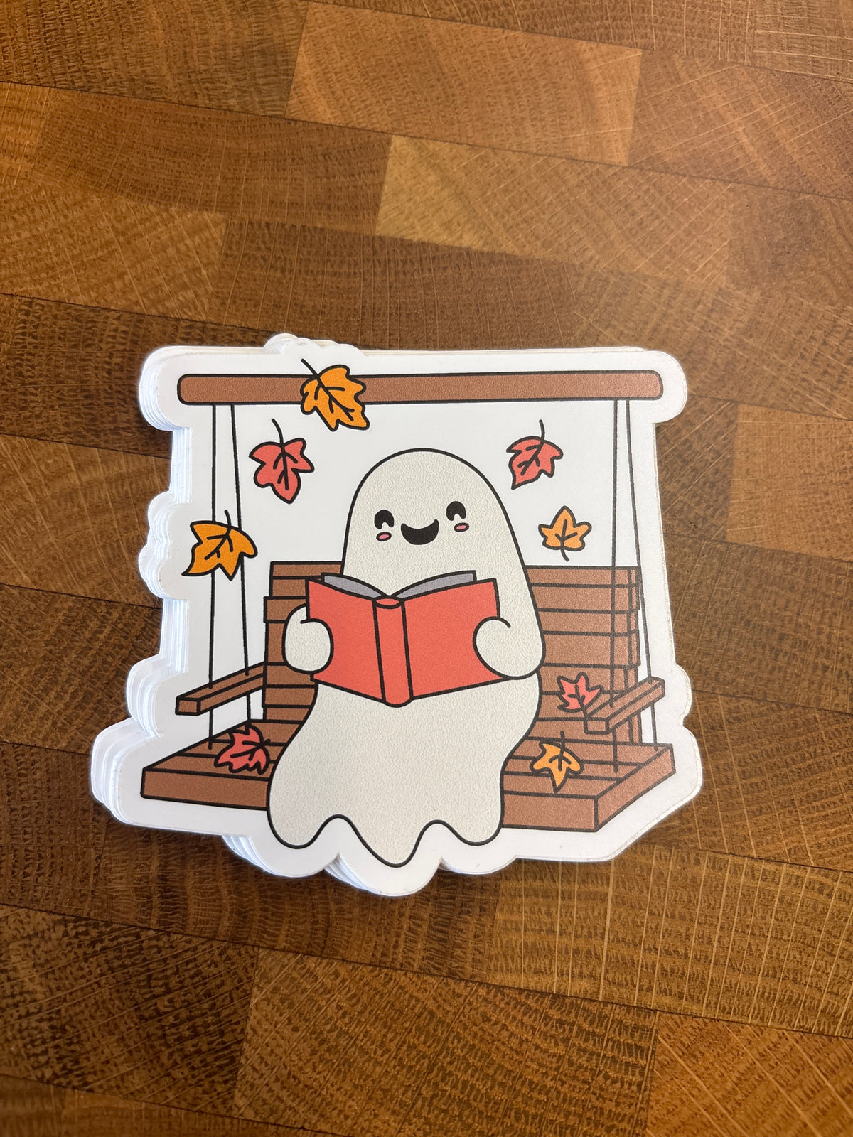 Spooky Ghost Bookish Vinyl Sticker Bundle