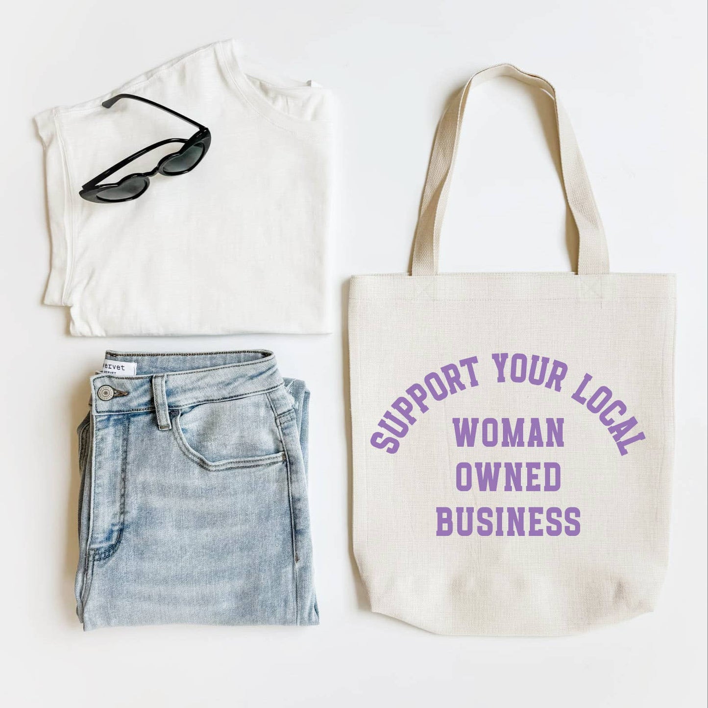 Support Your Local Woman Owned Business Tote
