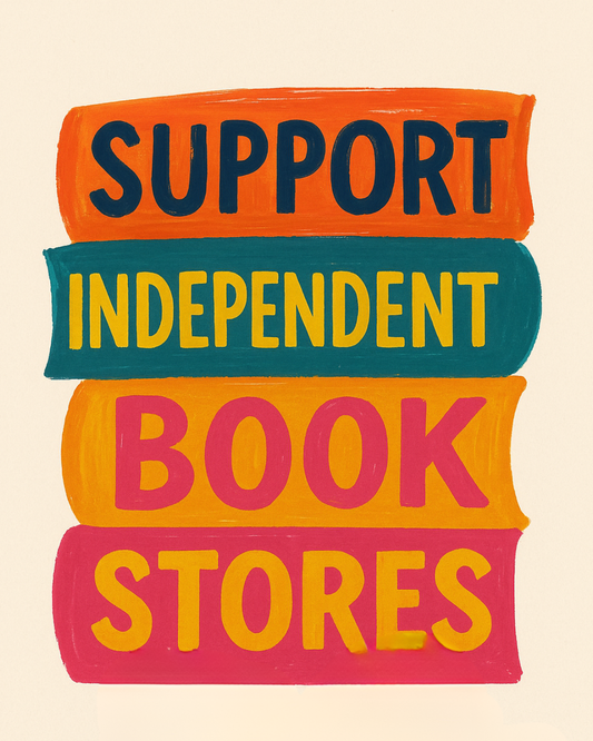 Support Independent Book Stores Sticker