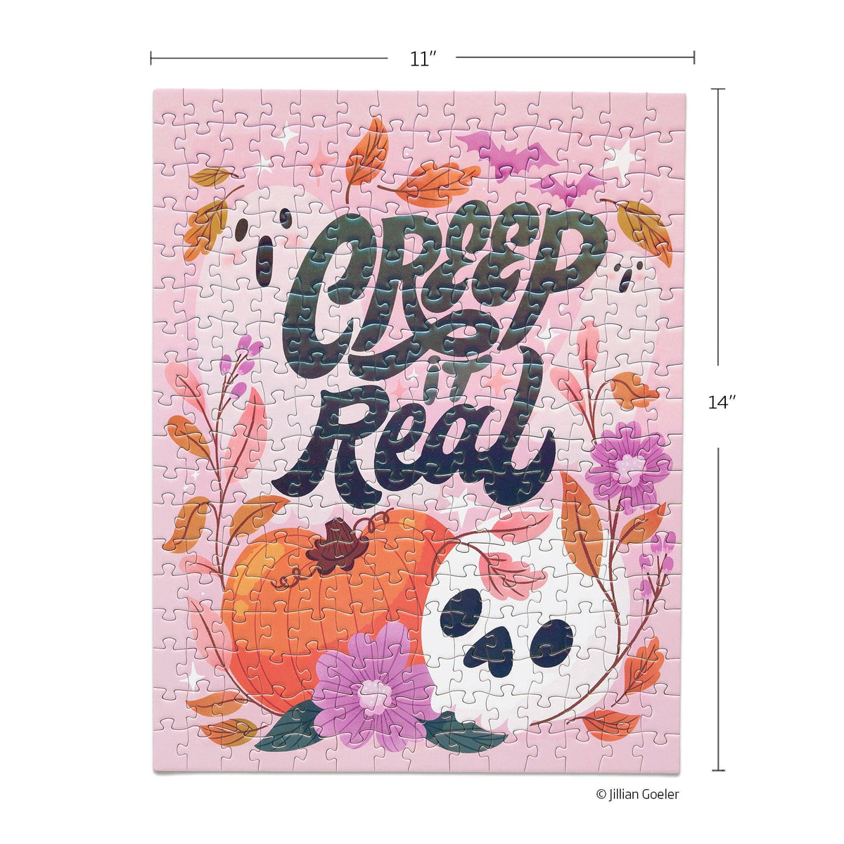 Creep It Real 250 Piece Puzzle Set of 3 Halloween Gift