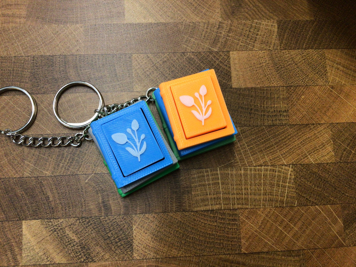 Book Fidget Keychain