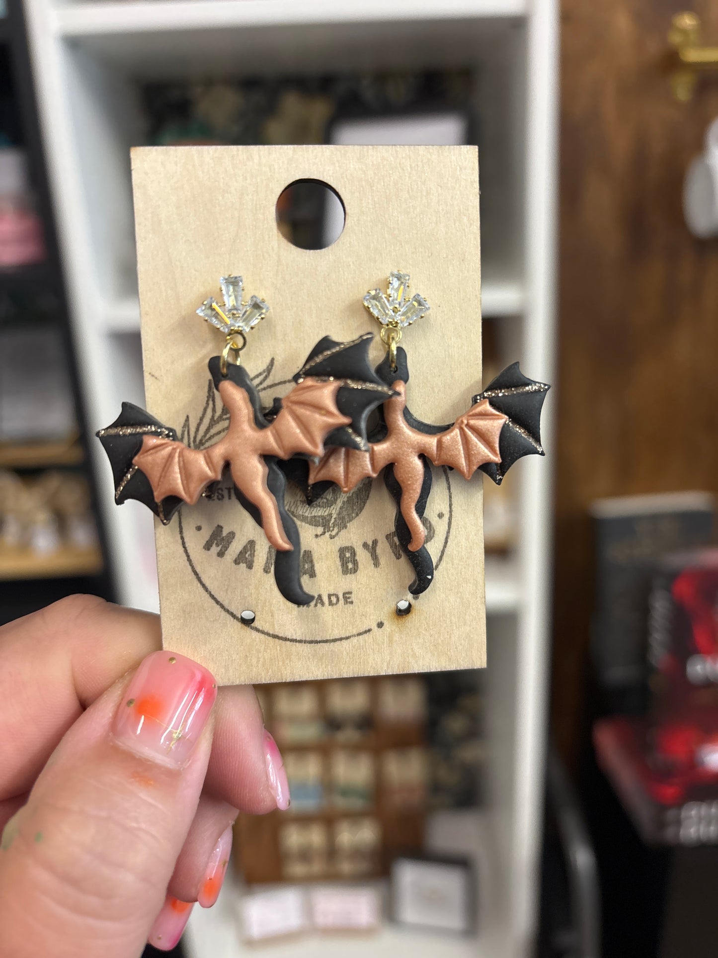 Dragon earrings