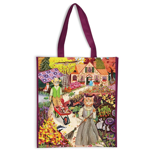 Cottage Cats Reusable Shopping Bag cover image