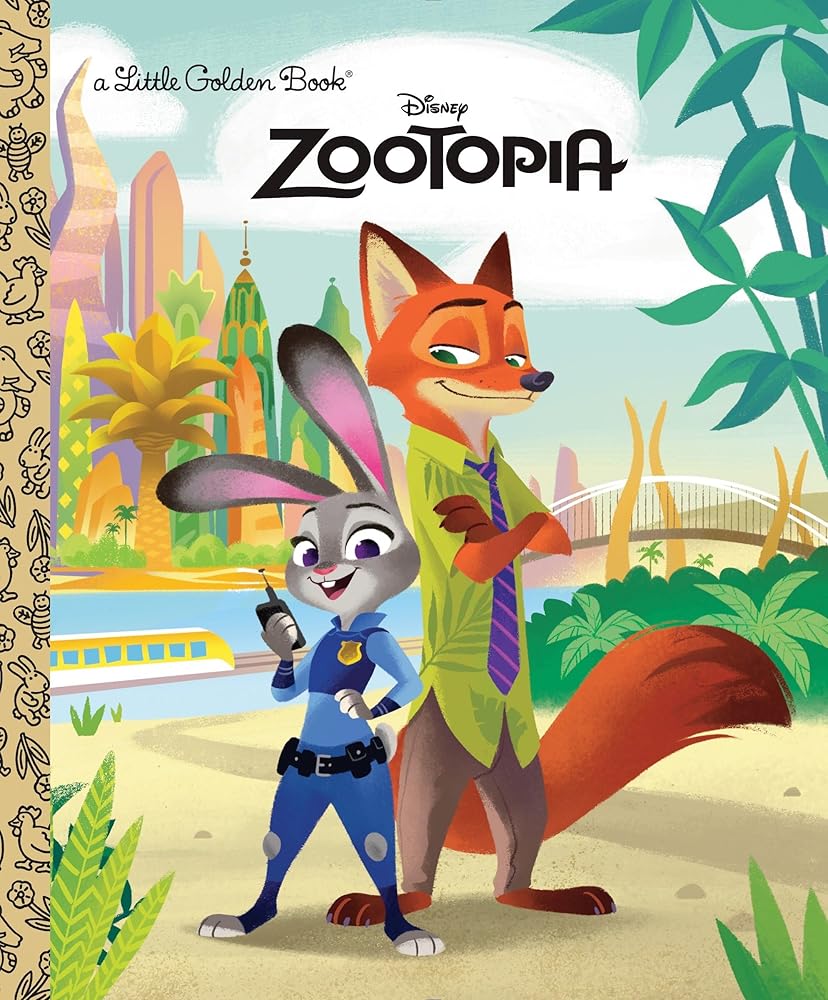 Zootopia Little Golden Book (Disney Zootopia) cover image