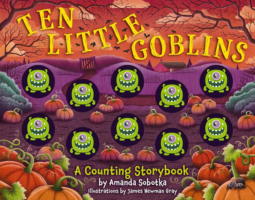 Ten Little Goblins: A Counting Storybook cover image
