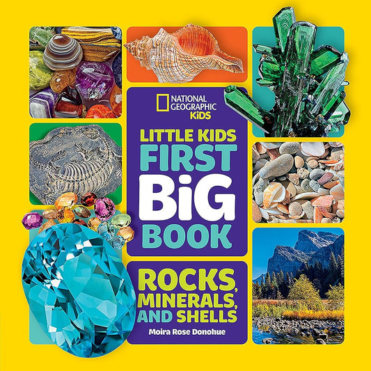 National Geographic Little Kids First Big Book of Rocks, Minerals & Shells cover image