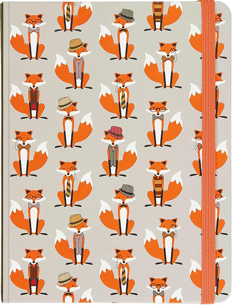 Dapper Foxes Journal (Diary, Notebook) cover image
