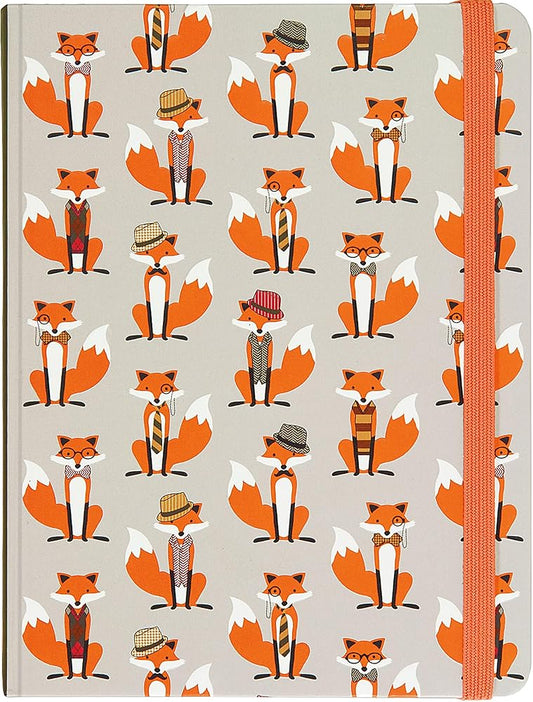 Dapper Foxes Journal (Diary, Notebook) cover image