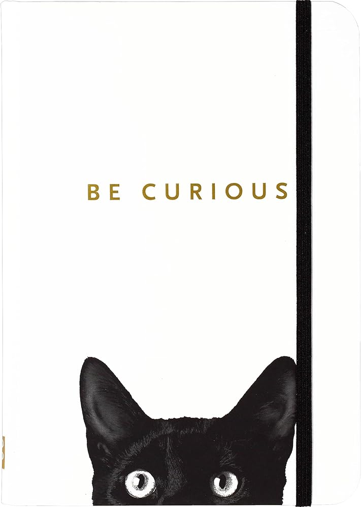 Curious Cat Journal (Diary, Notebook) cover image