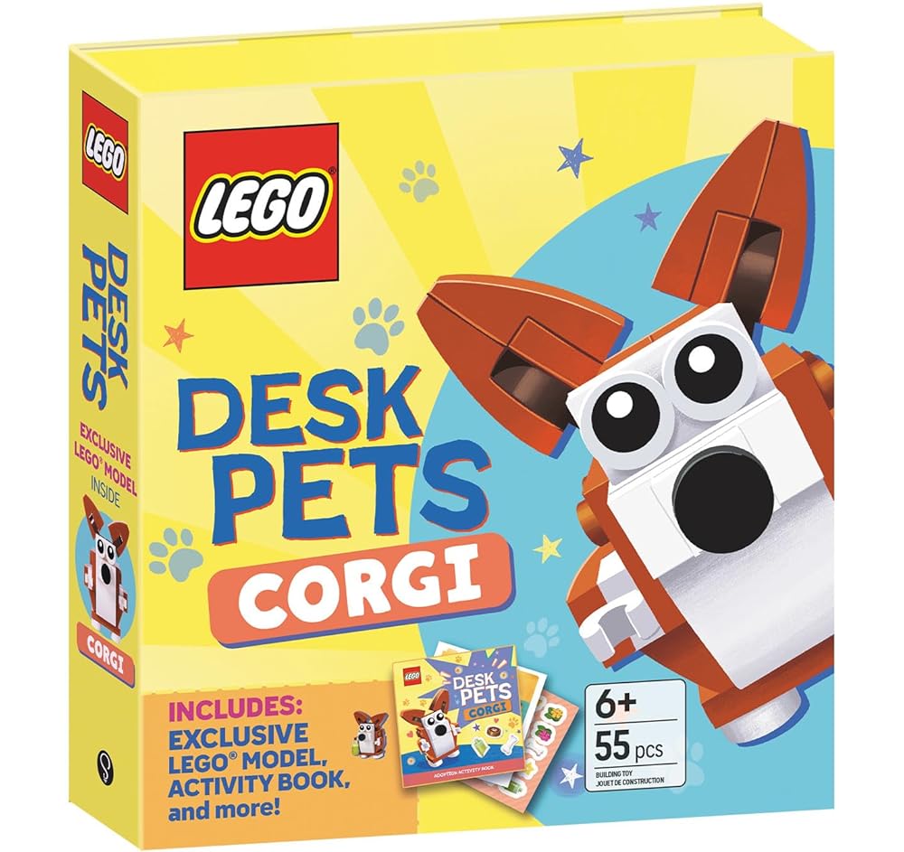 LEGO® Books. Desk Pets: Corgi cover image
