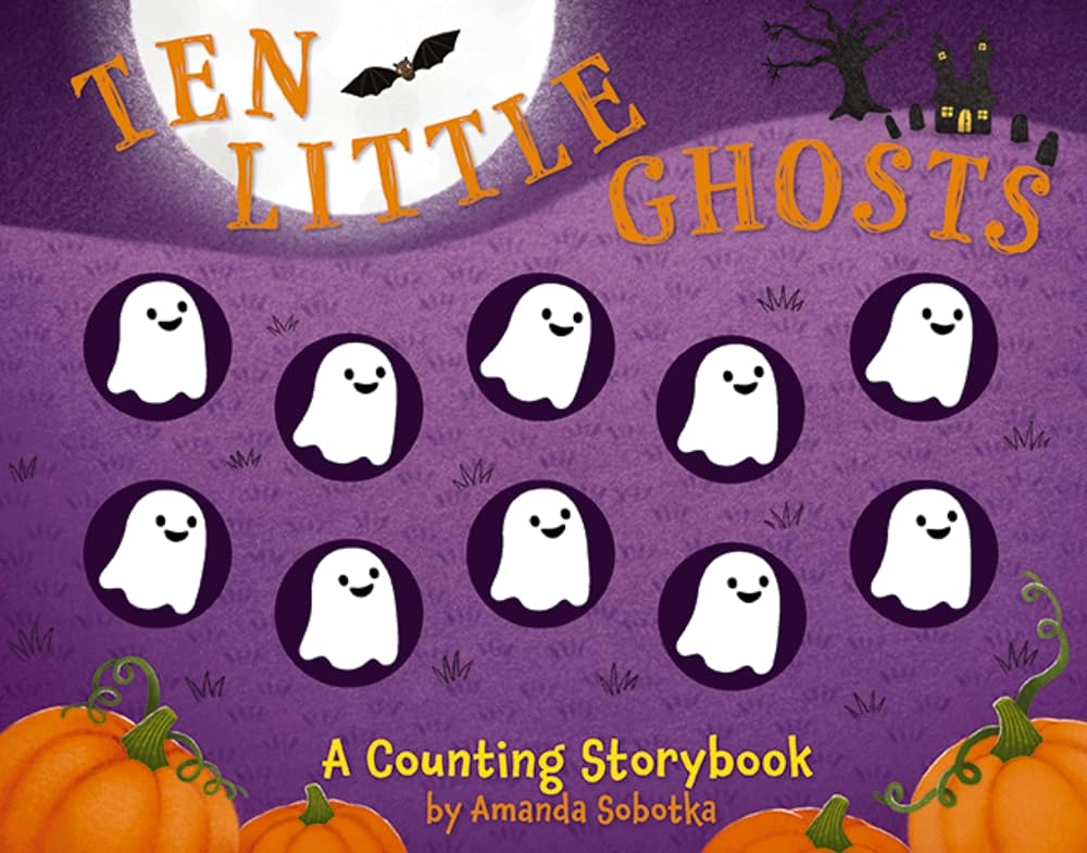Ten Little Ghosts: A Counting Storybook cover image