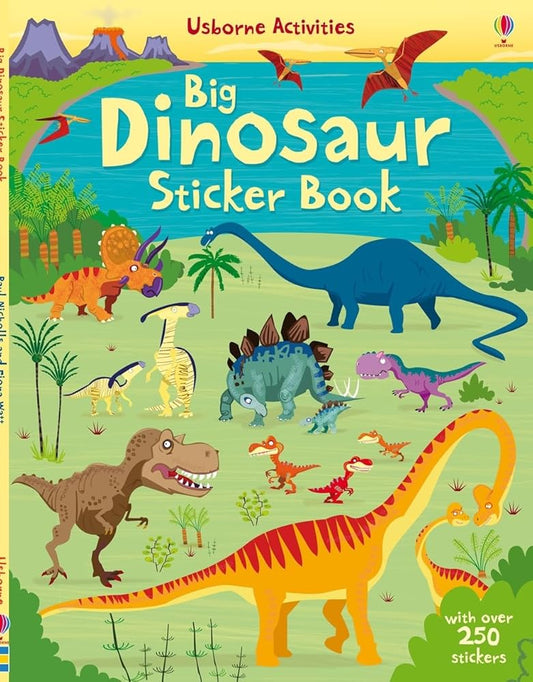 Big Dinosaur Sticker book cover image