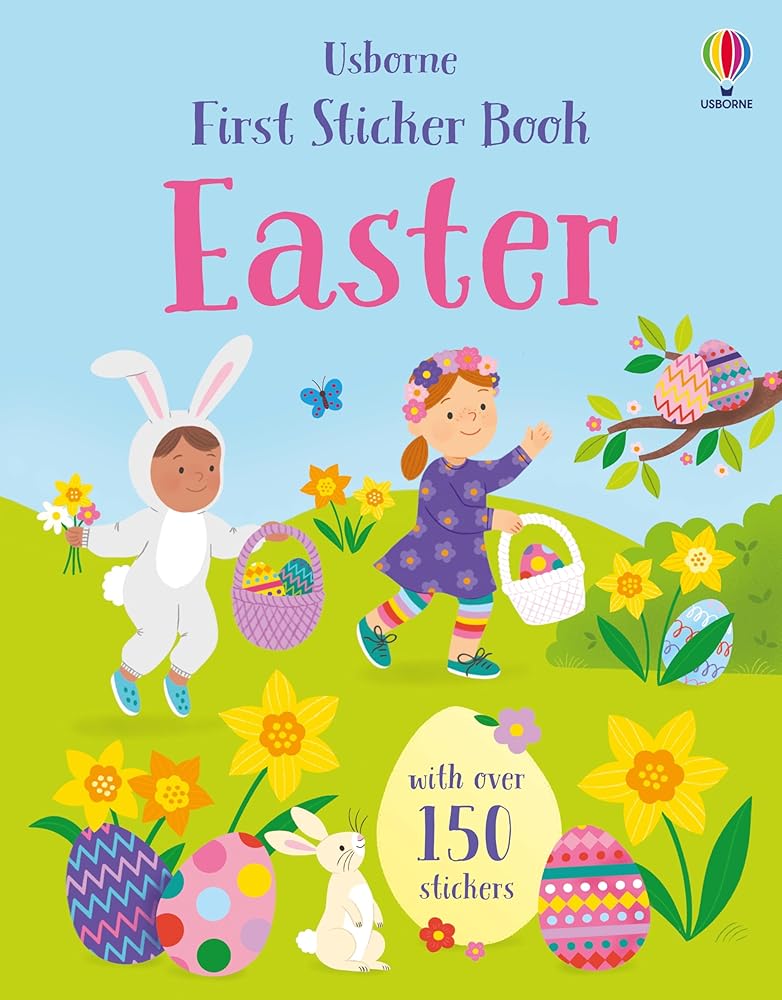 First Sticker Book Easter: An Easter and Springtime Sticker Activity Book with Eggs, Parades, and Bunnies cover image
