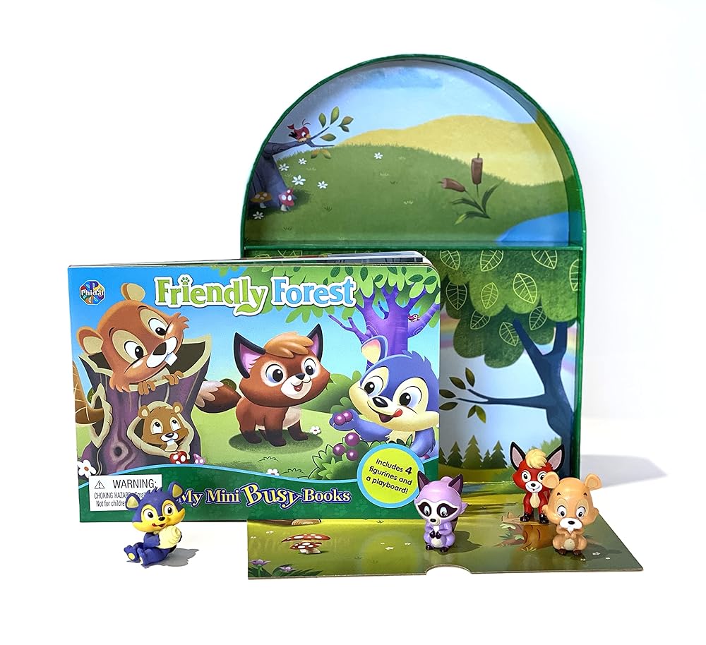 Friendly Forest My Mini Busy Book cover image