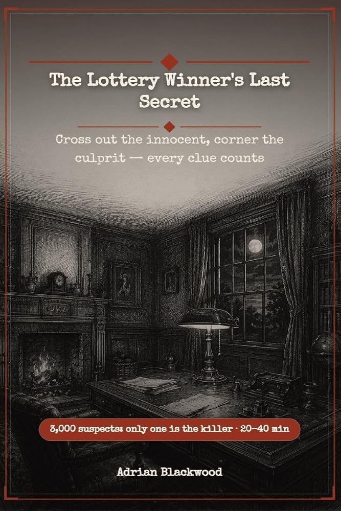The Lottery Winner's Last Secret: Find the one killer hiding among 3,000 suspects, only one is guilty cover image