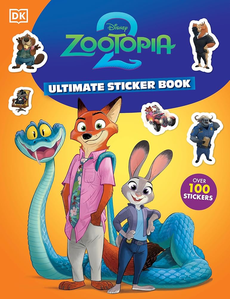 Disney Zootopia 2 Ultimate Sticker Book cover image