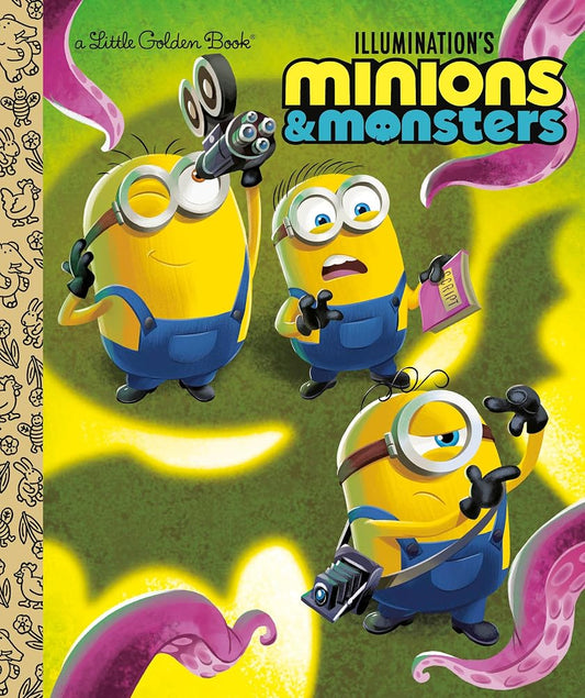 Illumination's Minions & Monsters Little Golden Book cover image