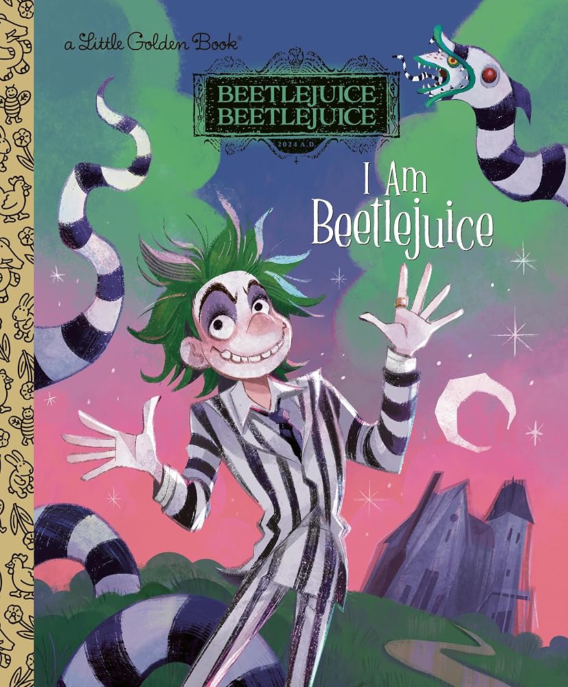 I Am Beetlejuice (Beetlejuice Beetlejuice) (Little Golden Book) cover image