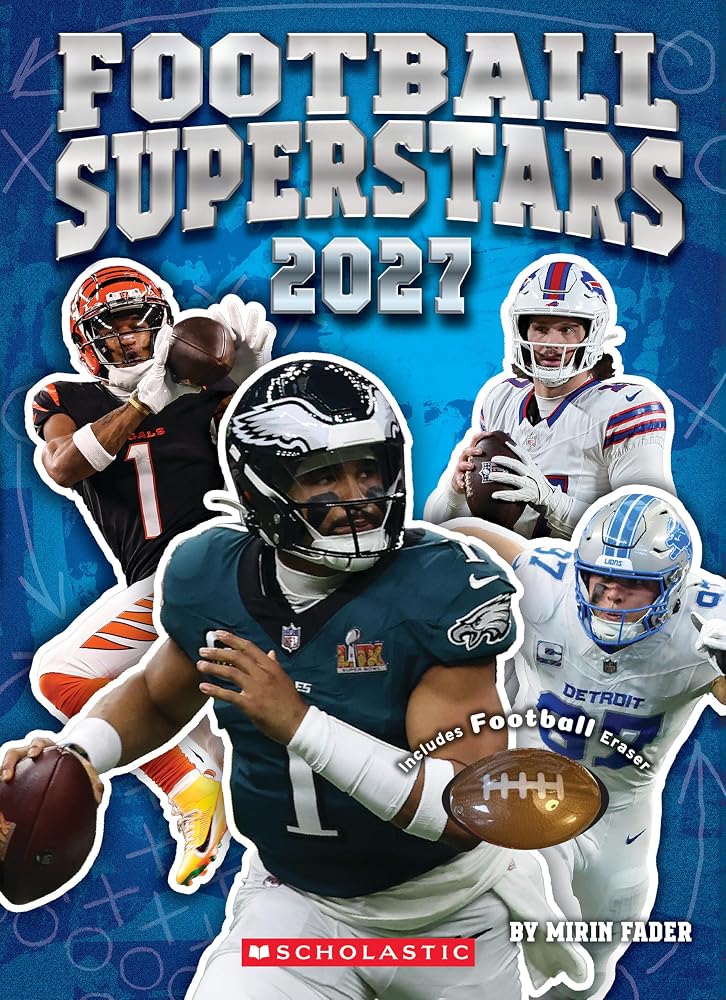 Football Superstars 2027 (Sports Superstars with football eraser) cover image
