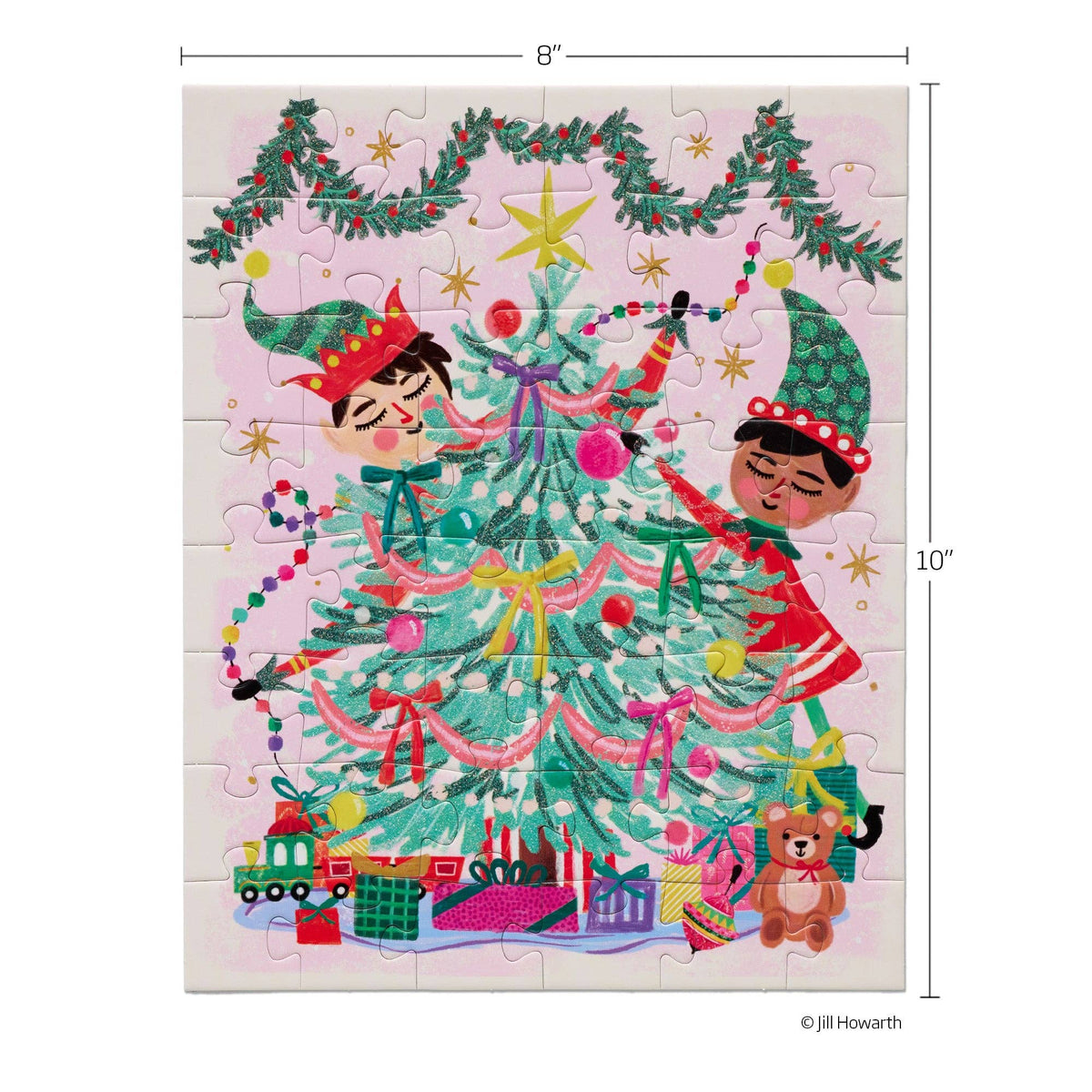 Elfing Around 48 Piece Puzzle Snax Kids Stocking Stuffer