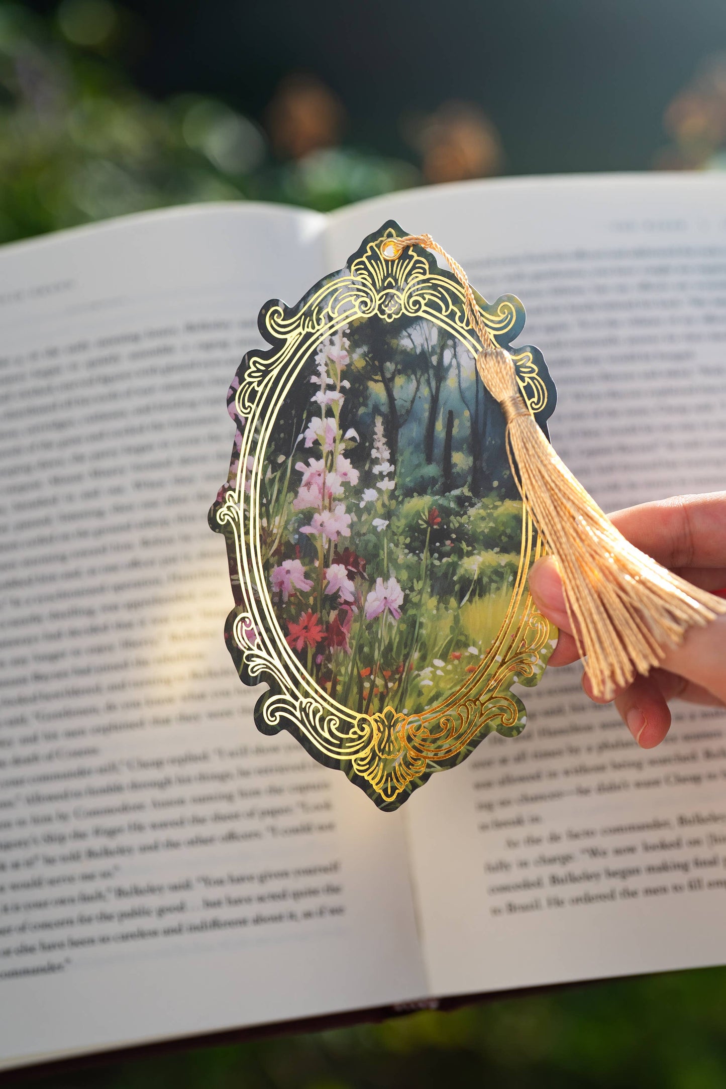 The Wildflower Grove Foil Bookmark | Bookish Romantasy