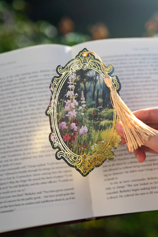 The Wildflower Grove Foil Bookmark | Bookish Romantasy