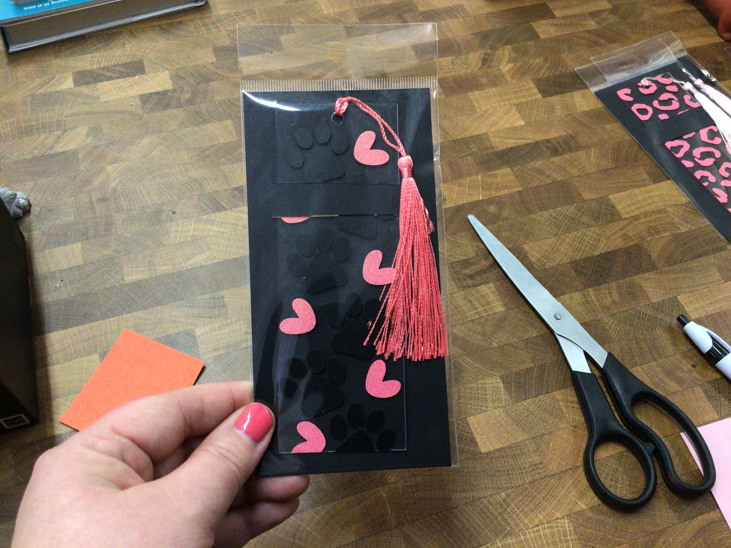 Paws & Hearts Bookmark