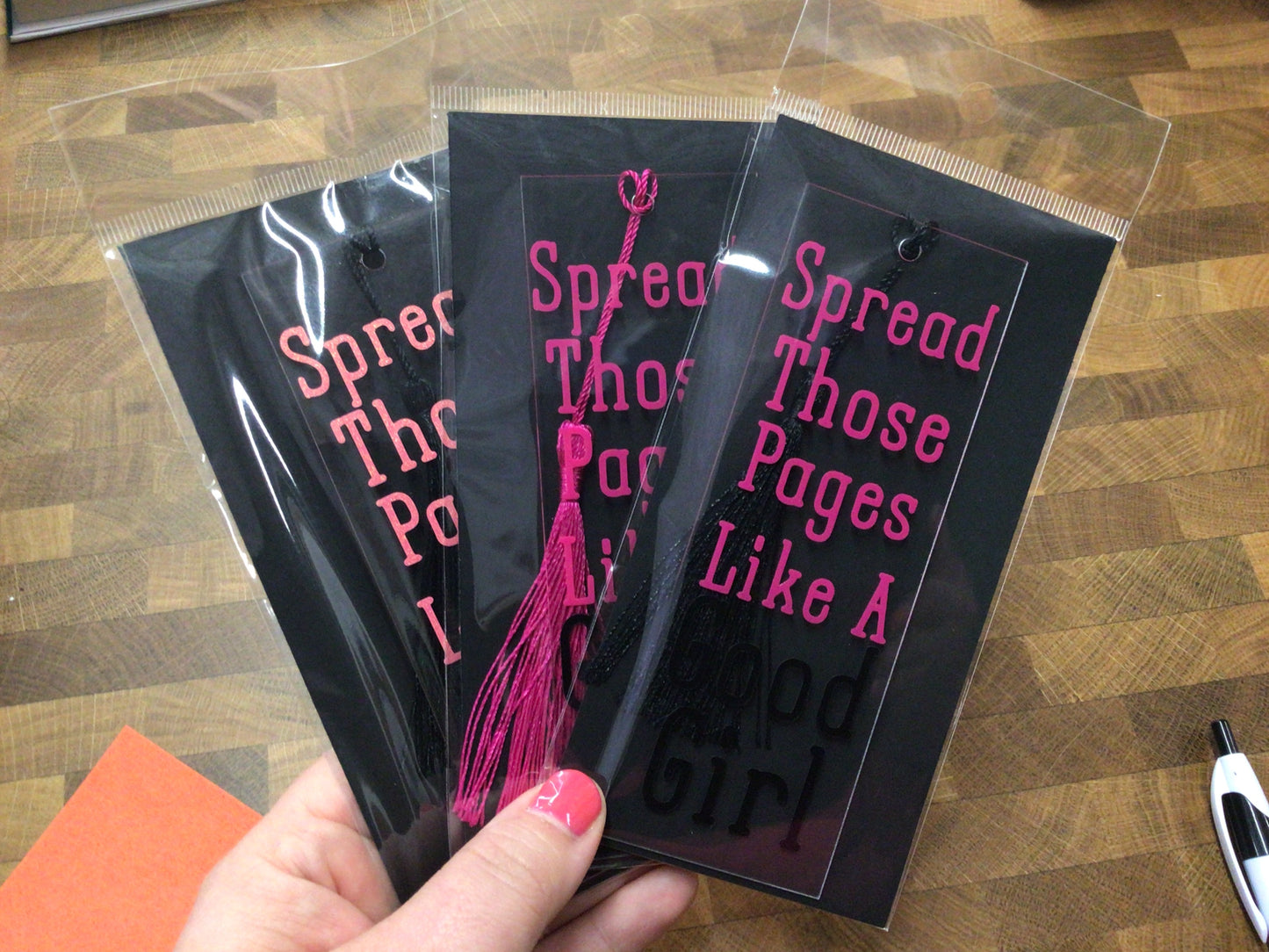 Spread Those Pages Bookmark